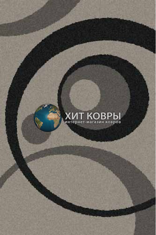 Российский ковер прямоугольный Platinum t151 серый